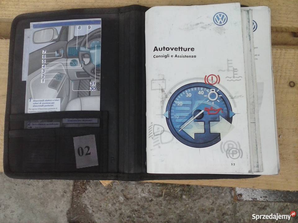 Instrukcja Książka Serwis ETUI VW PASSAT B5