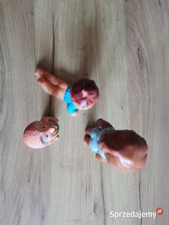 Stare gumowe zabawki lalki PRL 3 sztuki Siemianowice Śląskie sprzedam