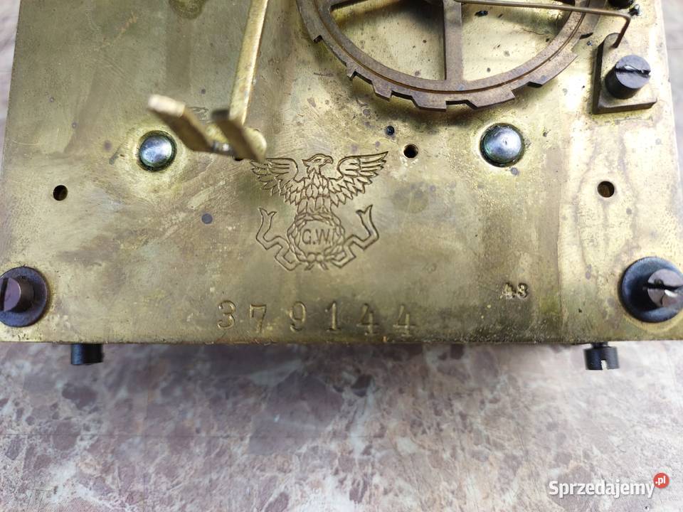 595 Mechanizm zegara ściennego GW Gebruder Wilde