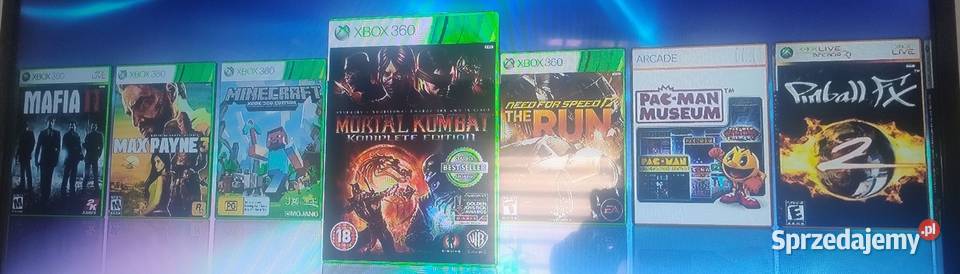 Xbox 360 20wgranych gier