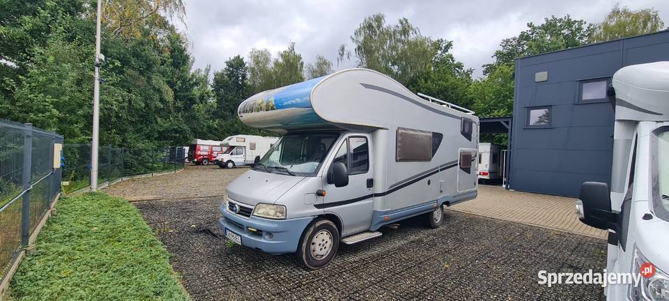 Kamper Fiat Ducato 28JTD 160 Rok produkcji 2004 Inne pojazdy i łodzie Bielsko-Biała