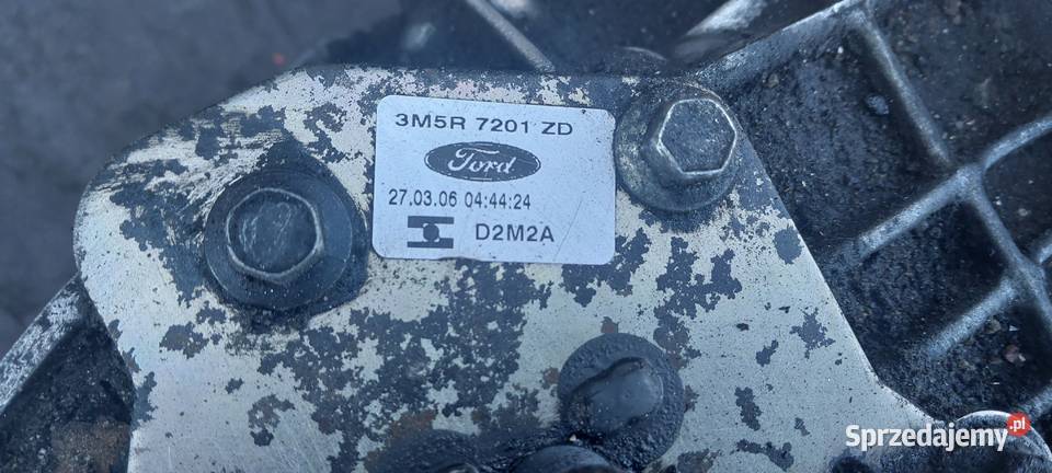 Skrzynia biegów Ford C 18 tdci 3M5R 7201 ZD Układ napędowy Szczecin