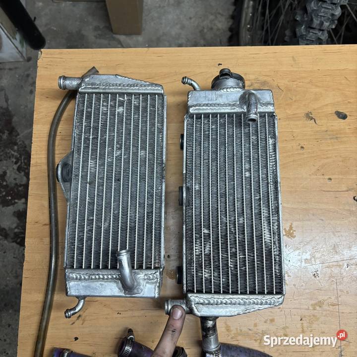 Wzmocnione chłodnice GPI Racing z przewodami Bielawa