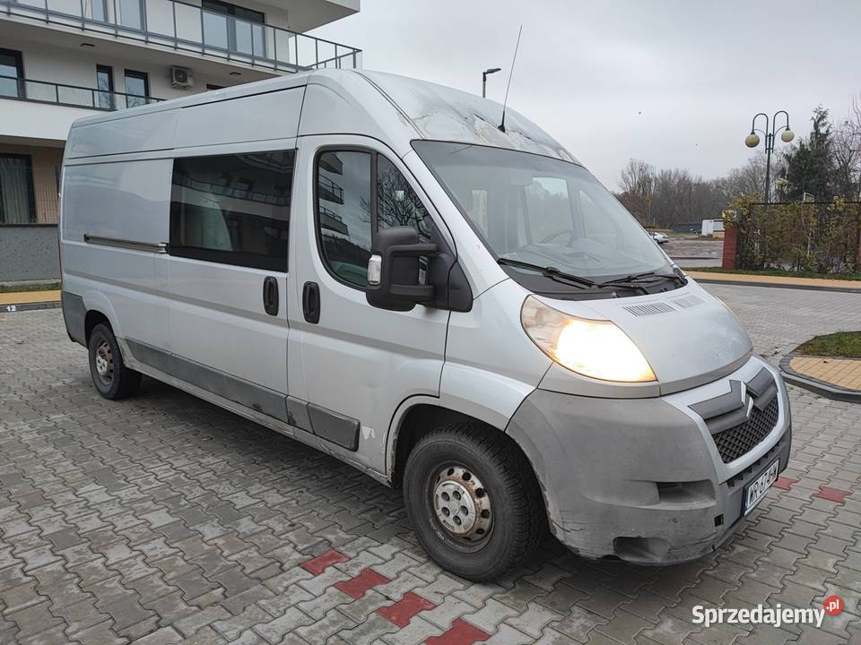 Citroen Jumper 30 brygadówka 7 osób klimatyzacja Rok produkcji 2010 Radom sprzedam