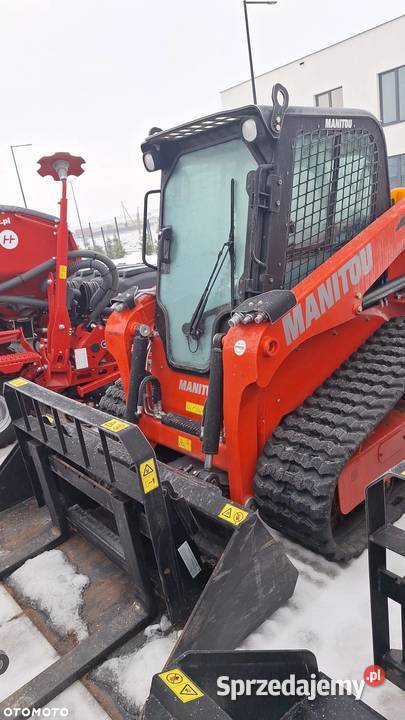 Ładowarka burtowa na gąsienicach Manitou 1650 RT Strzeszkowice Duże