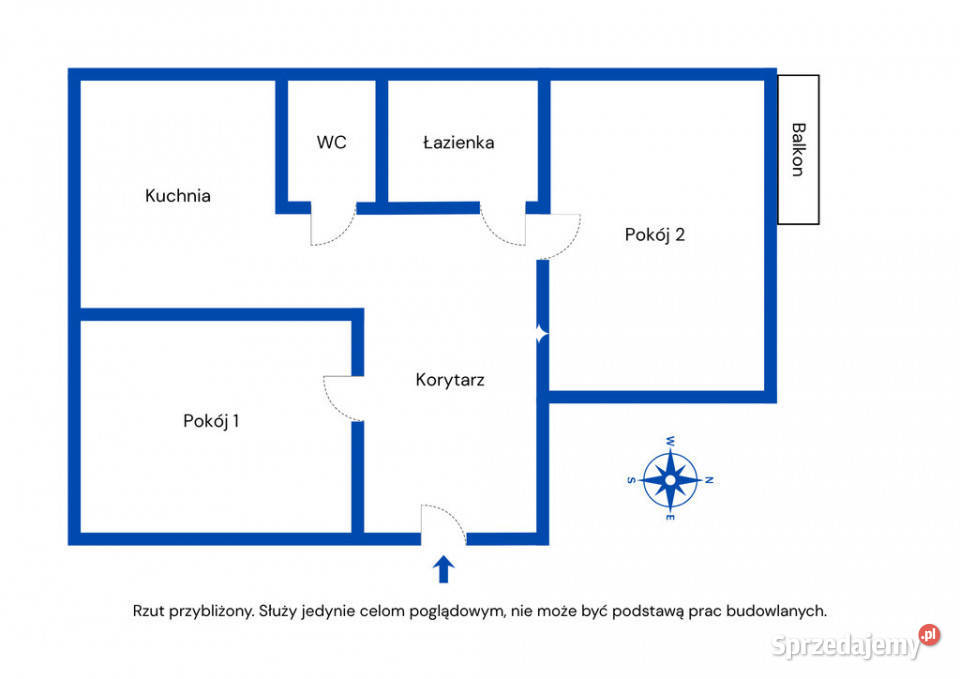 Mieszkanie Polna 52m2 Zamość