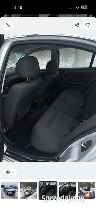 BMW E46 22 benzyna z Niemiec srebrny Seria 3 Kalisz