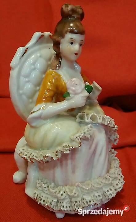 Figurka Dama porcelana