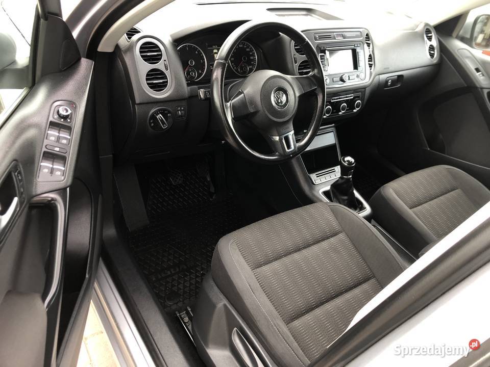 VW TIGUAN 4X4 20 TDI 140 Klima 6 biegów 160TKM lakier metallic