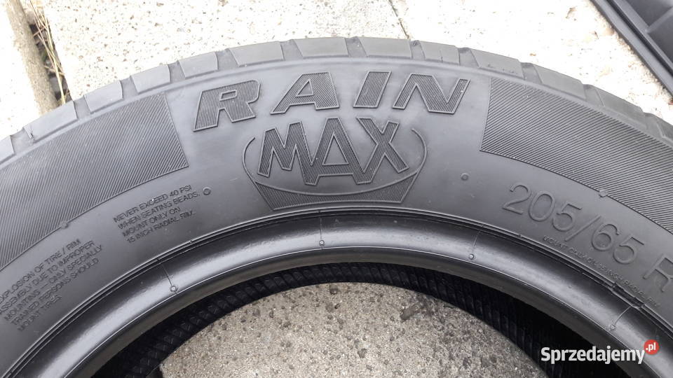 Opony letnie 20565R15 99T UNIROYAL Rain opolskie Głuchołazy sprzedam