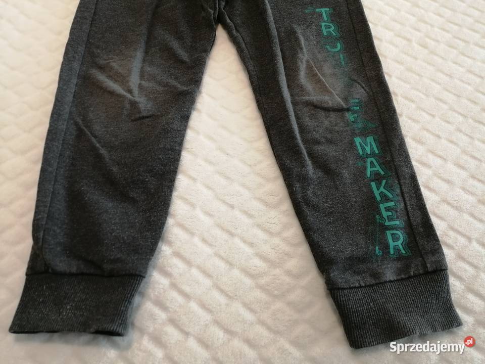 Spodnie dresowe szare 110 Little kids Odzież Rozmiar 110 Odzież Czeladź sprzedam
