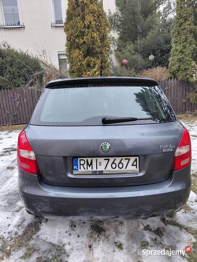 Skoda Fabia II 2010 12lpg 250km Częstochowa