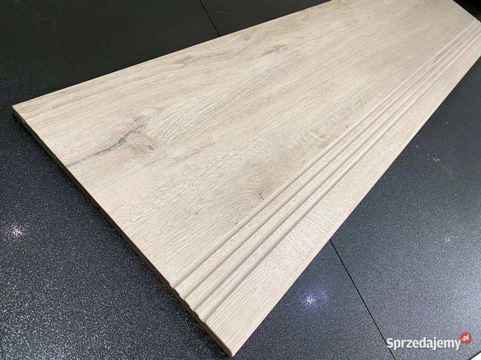 Płytki drewnopodobne na schody zewnętrzne 120x30 Łask sprzedam