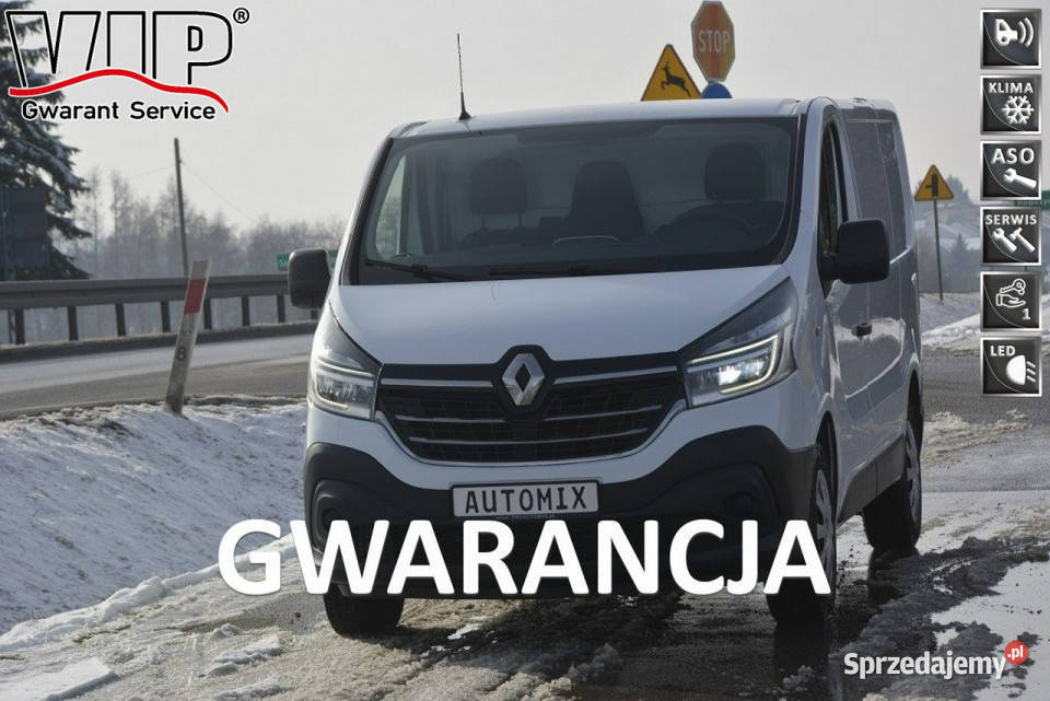 Renault Trafic 20 DCI L1H1 gwarancja przebiegu centralny zamek Sędziszów Małopolski