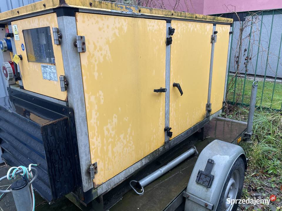 Agregat prądotwórczy Sumera SMG30TELS2 na Tychy