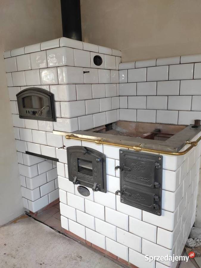 Kuchnia kaflowa fajerkowa trzon kuchenny węglowa łódzkie Skierniewice