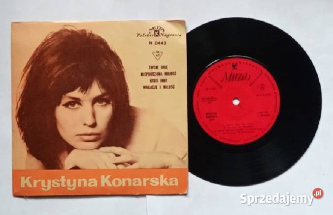 Krystyna Konarska Śpiewa płyta winylowa Twoje Łódź