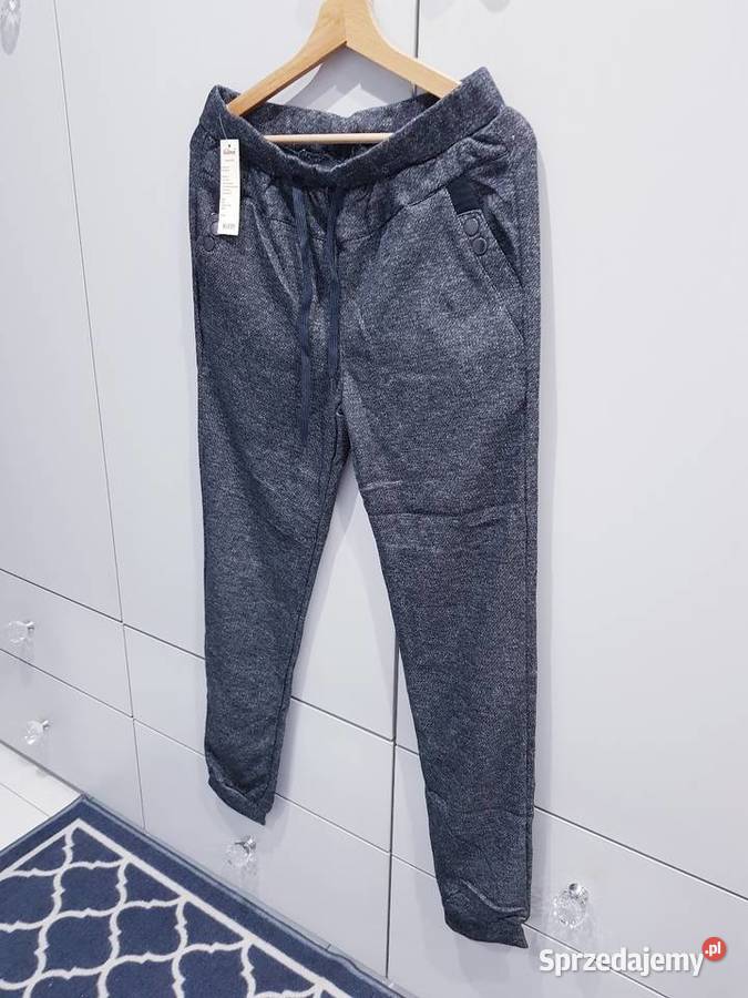 NOWE spodnie dresowe z kieszeniami