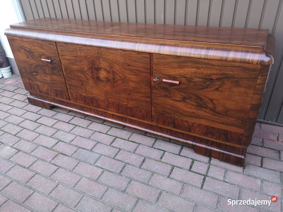 Komoda Szafka ARTDECO RTV Niska 201 Orzech Swarzędz sprzedam