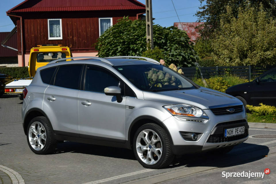Ford Kuga 20D Titanium Navi Kamera 4x4 srebrny podkarpackie Majdan Sieniawski