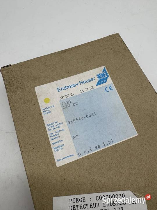 Endress Hauser FLT 372 9195490041 Warszawa