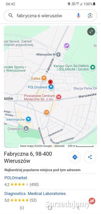 MIESZKANIE WIERUSZÓW FABRYCZNA 6 sieć