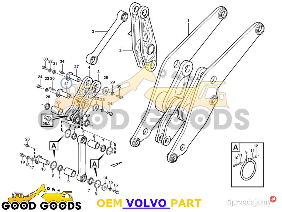 VOLVO SWORZEŃ 90MM 11027086 11024577 mazowieckie