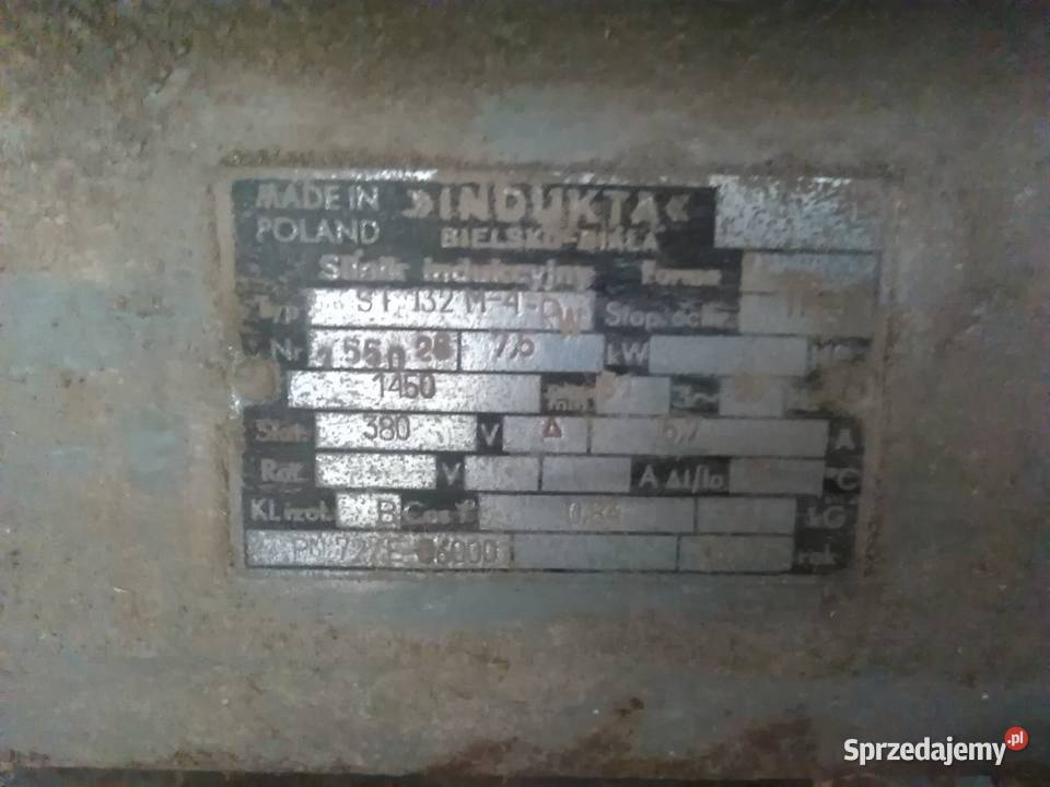 Silnik elektryczny 75kW INDUKTA Elektryczne Nałęczów