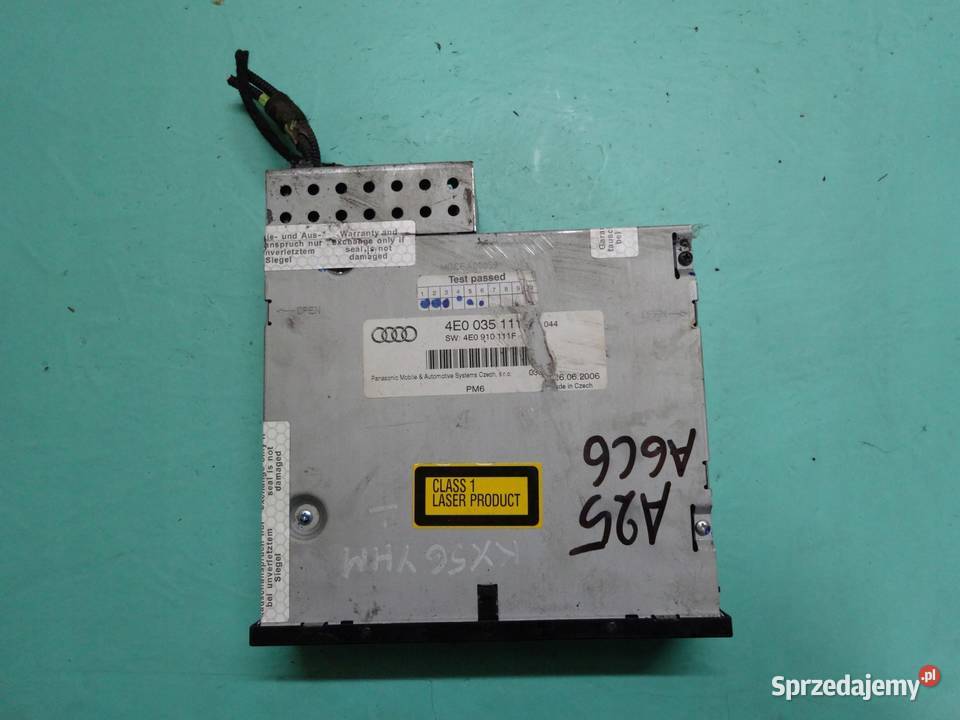 AUDI A6 C6 06r zmieniarka płyt CD 4E0035111 sprzedam