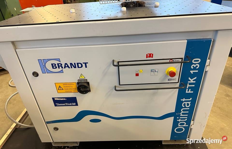 BRAND Optimat FTK 130 frezowanie obrzezycięcie Nowy Targ