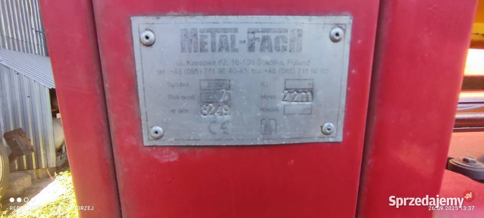 Prasa rolująca Metal Fach Z562