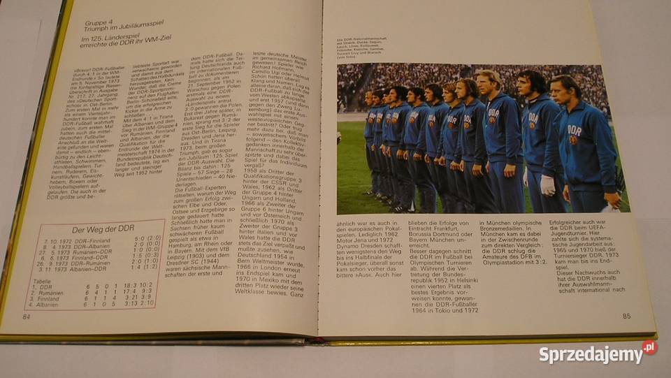 MŚ 1974 WELTMEISTERSCHAFT NIEMCY RFN Łódź