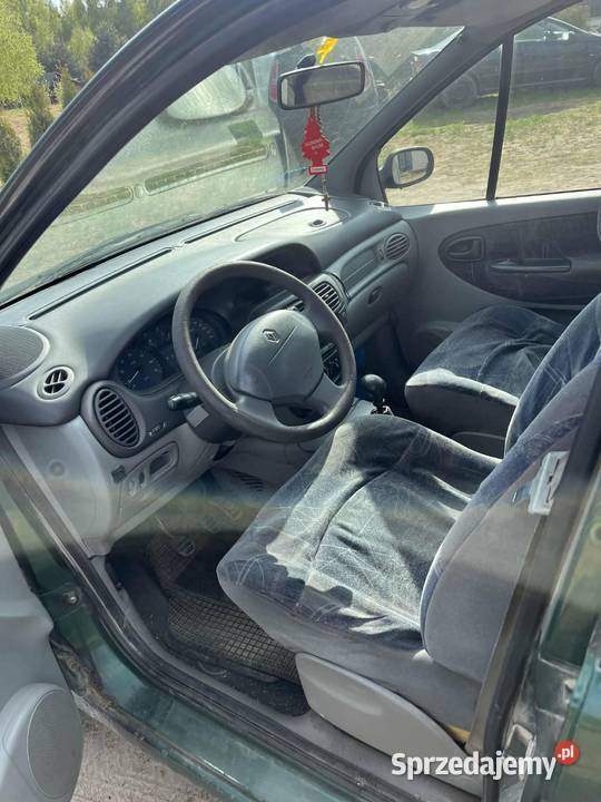 Renault scenic 1 16 16v lpg hak uszkodzony Nowe Miasto Lubawskie