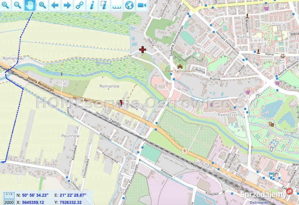 Działka 1117m2 Ostrowiec Świętokrzyski sprzedam