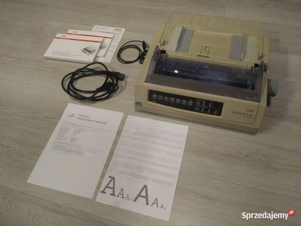 Drukarka Igłowa OKI MICROLINE 3320 kabel usb Szczecin
