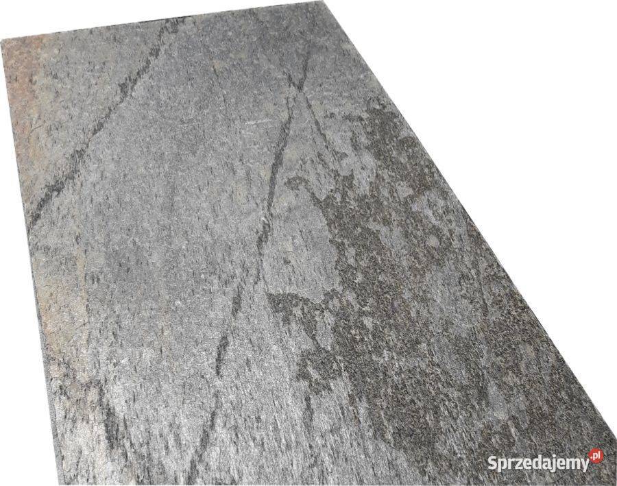 Płytki Kwarcyt Silver Shine naturalny 60x30x12 Wejherowo