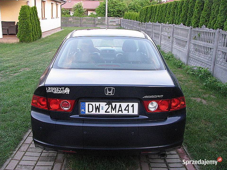 Fajna Honda accord z androidem kamerą cofania Kutno