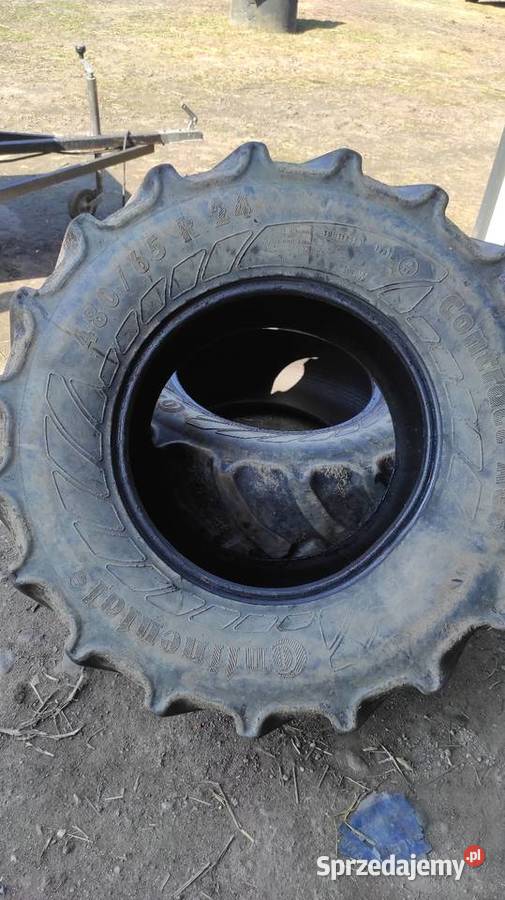 Opony 480 65 R24 rolnicze radialne Continental Groszki