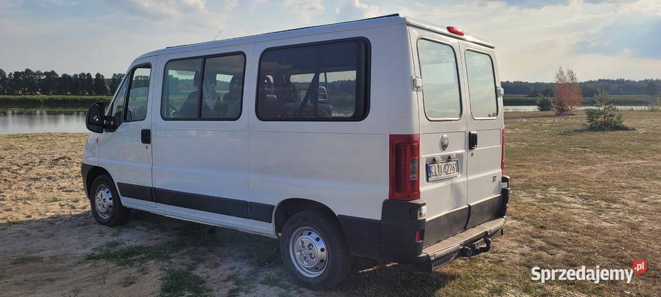 Fiat ducato 9 osobowy nieuszkodzony mazowieckie Zbuczyn