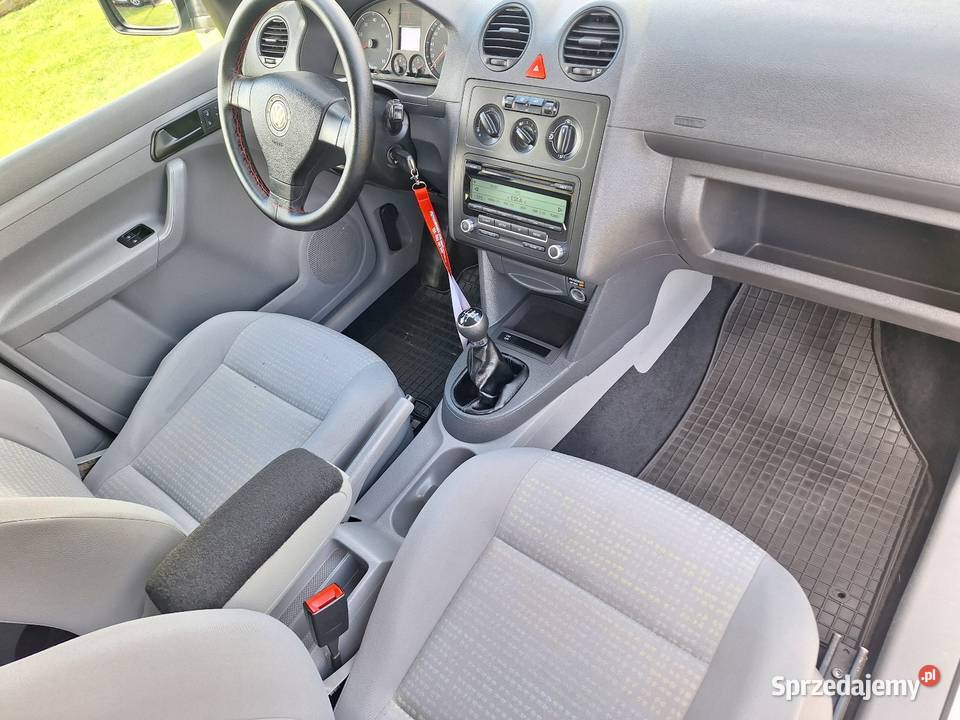 VW Caddy 2008 Klimatyzacja 5 Osobowy Benzyna MPI 190201km