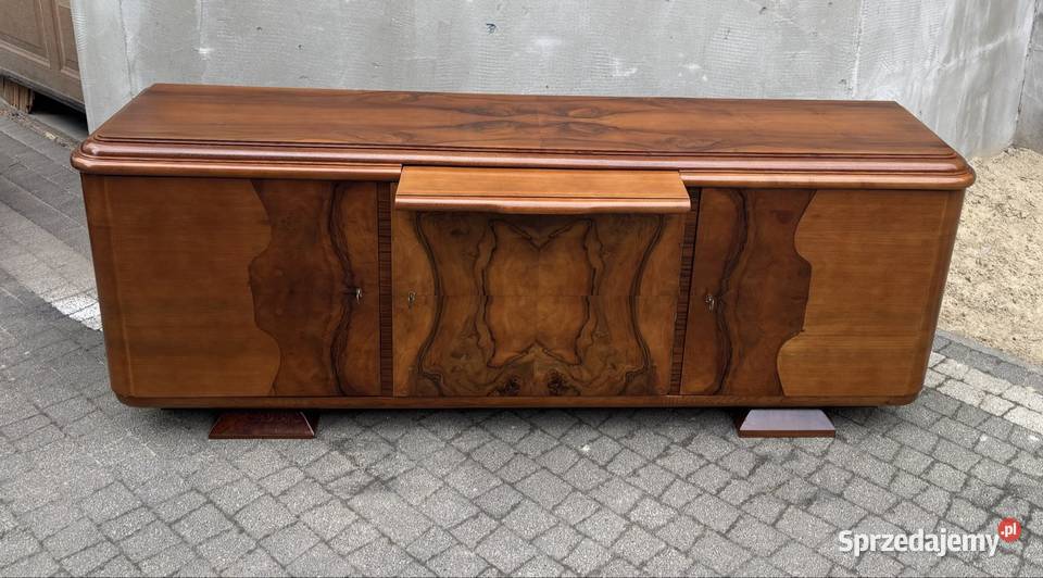 KomodaSzafka RTV Orzech 183 Art Deco Antyk Warszawa sprzedam