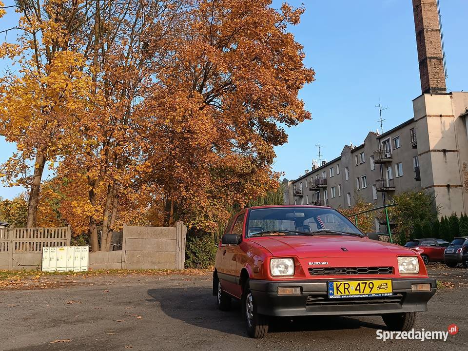 Suzuki Swift mk1 1987 zabytek żółte tablice podkarpackie Sędziszów Małopolski