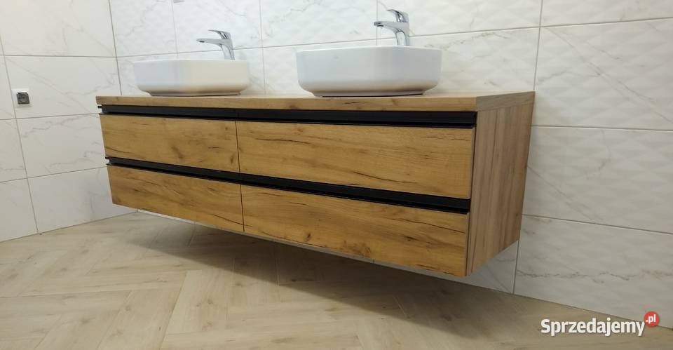 Szafka pod umywalkę meble łazienkowe na wymiar 180cm