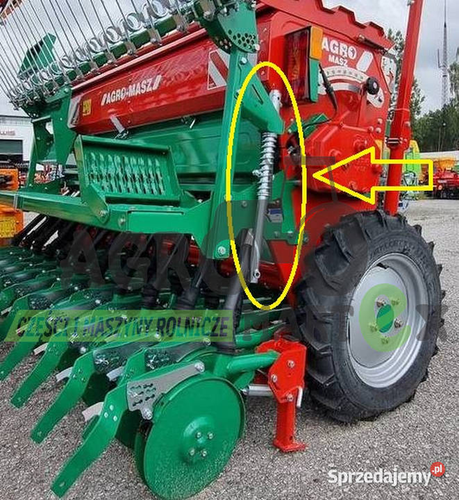 SPRĘŻYNA ŚCISKOWA fi6x465x205 AGROMASZ Wichrów
