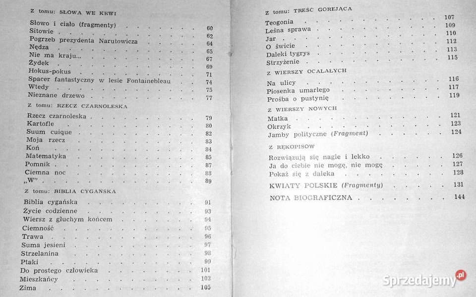 Poezje wybrane Julian Tuwim Chełm