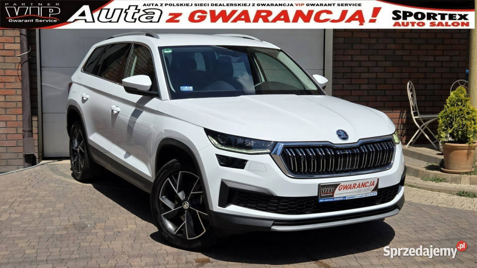 koda Kodiaq 20 TDI 200 4X4 DSG STYLE Salon czujnik deszczu łódzkie