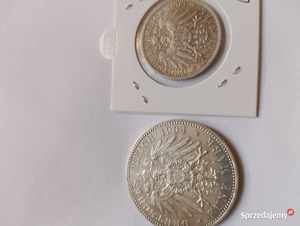 2 i 5 marek Hesja 1904 stan I 400 rocznica Busko-Zdrój