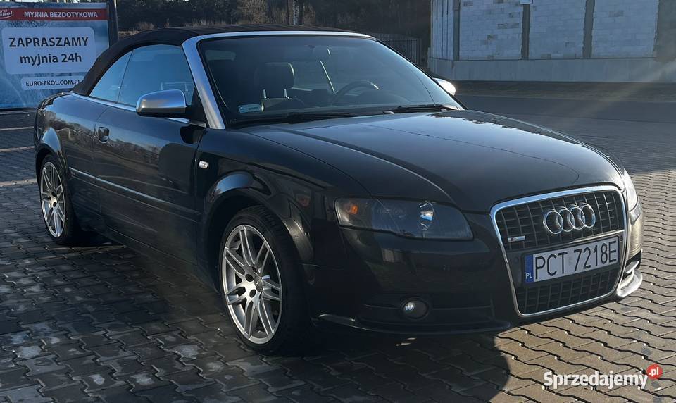 Audi A4 B7 20 140 TDI Cabrio Sline Czarnków