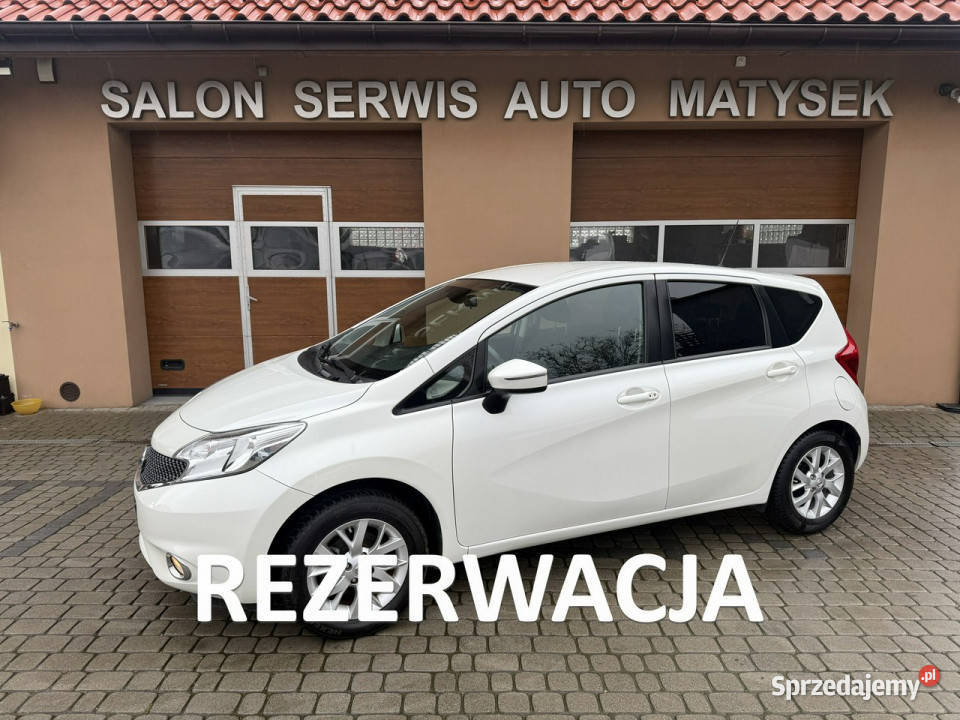Nissan Note Rezerwacja II 2013 biały Note śląskie Orzech