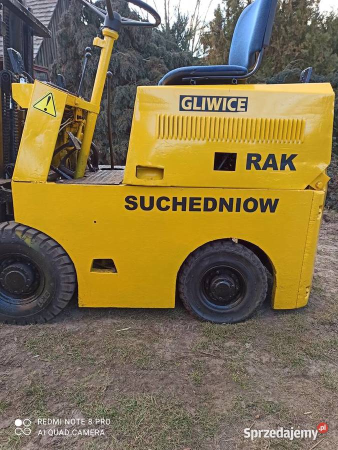 Wózek widłowy RAK diesel Czarna